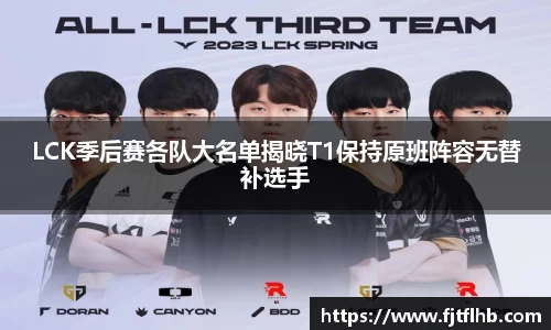 LCK季后赛各队大名单揭晓T1保持原班阵容无替补选手